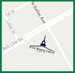 First Baptist Church Wilmer Map